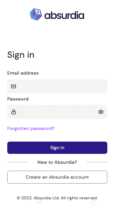 LogIn Screen